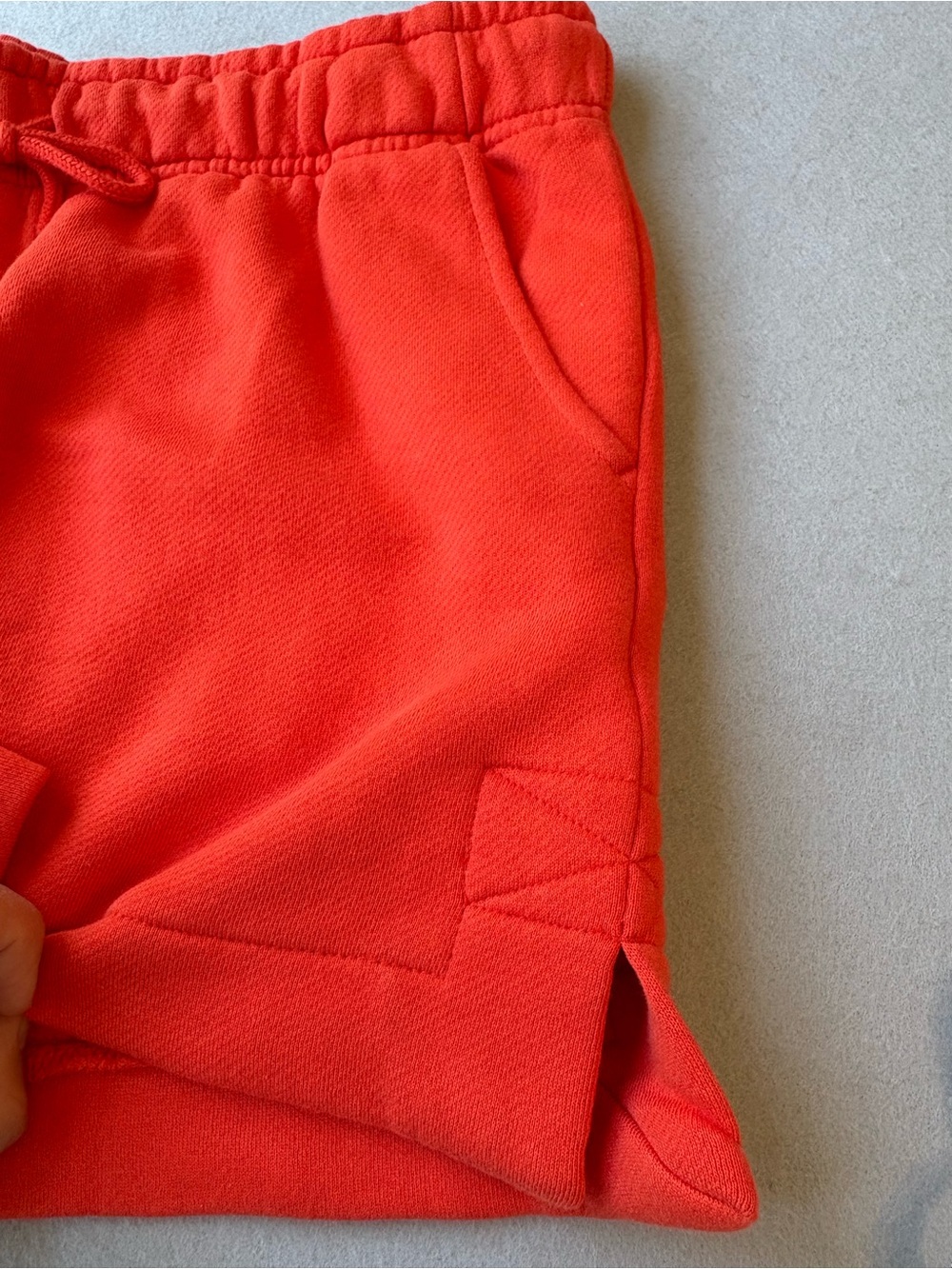 Universal Thread Coral-Red Drawstring Athletic Sweat 3” Shorts Sz M Athleisure - Picture 9 of 10